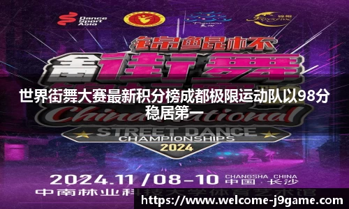 世界街舞大赛最新积分榜成都极限运动队以98分稳居第一
